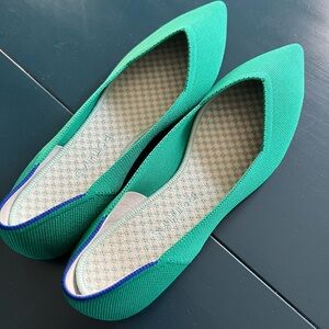 Rothy's Shamrock Green Flats